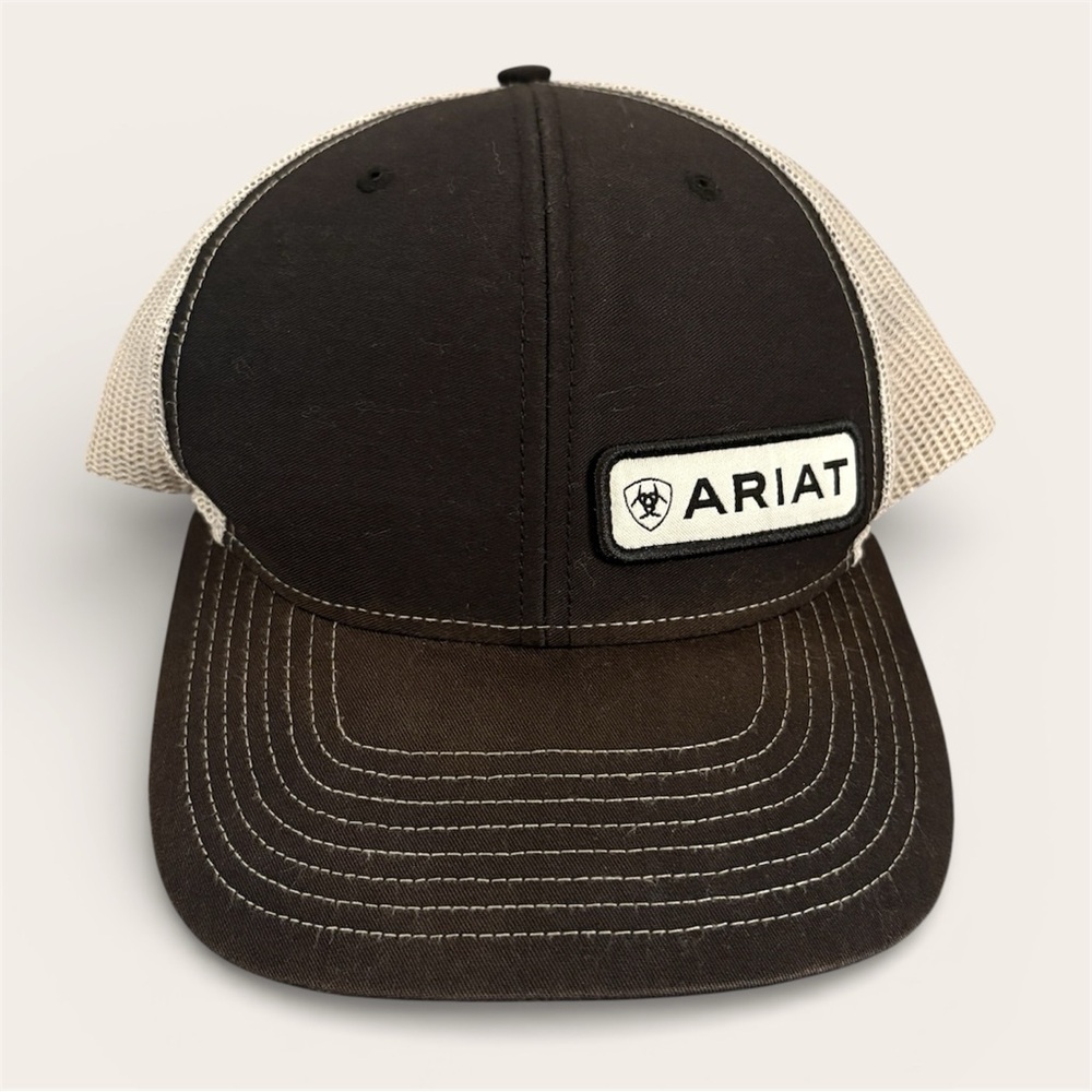 Ariat Dark Black and Gray Cap